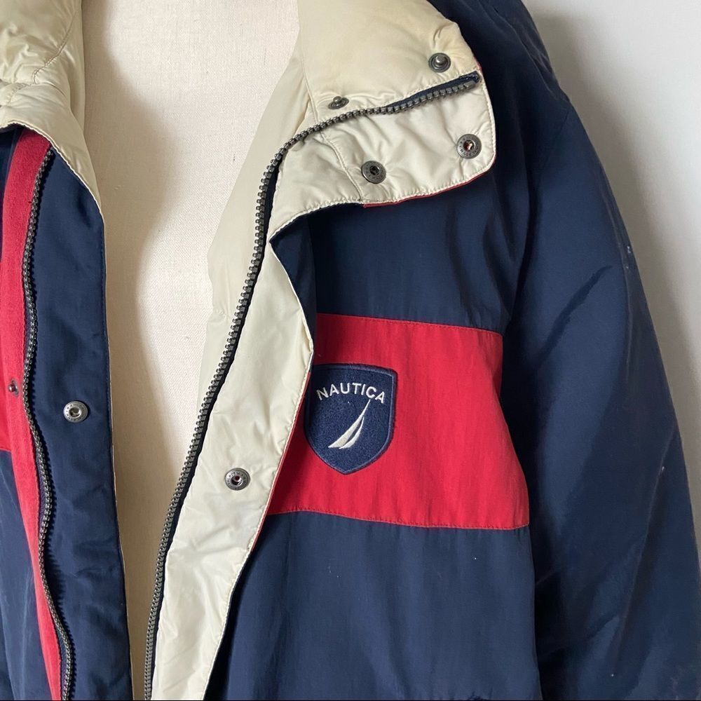 Nautica Red & Navy Winter Jacket - Picture 2 of 6